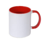 red mug print